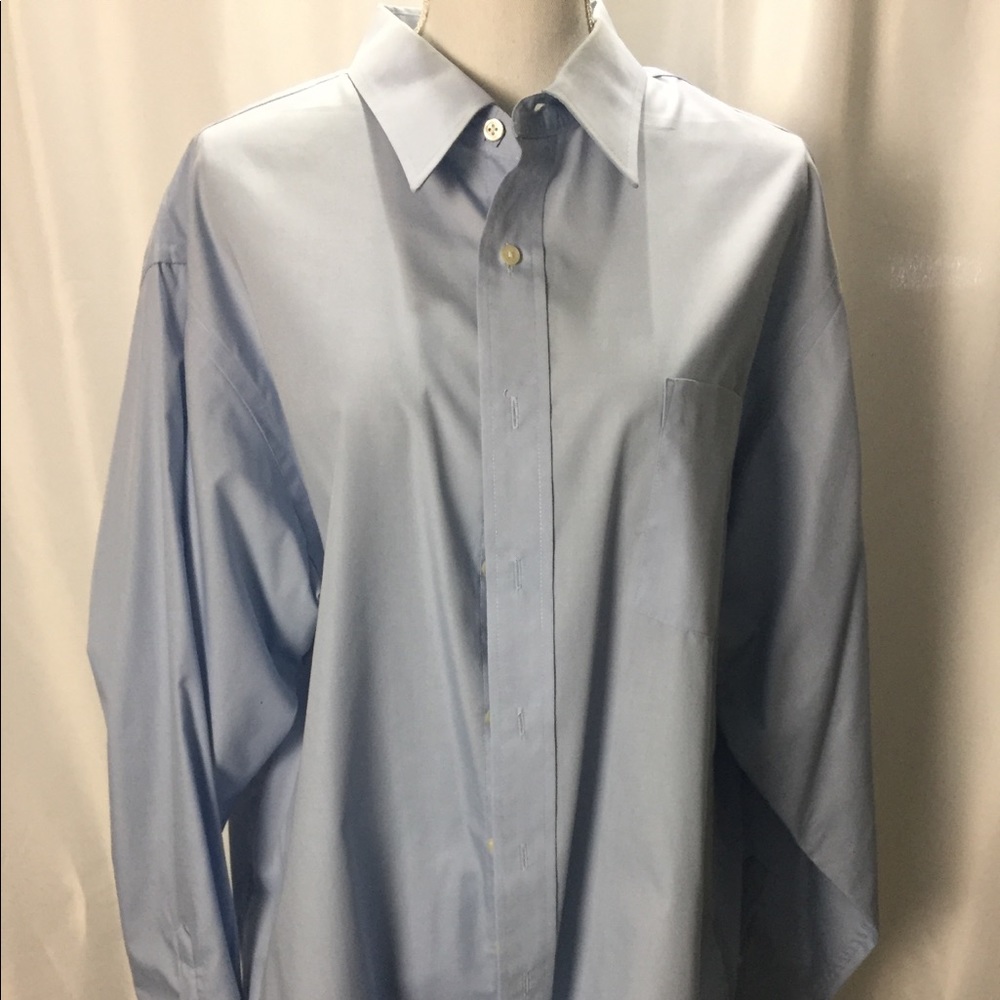 Puritan light blue dress shirt long sleeve 2xx
